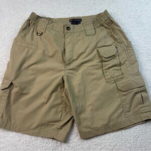 Men’s 511 Tactical Cargo Shorts Khaki Size 32 Workwear Outdoor pockets